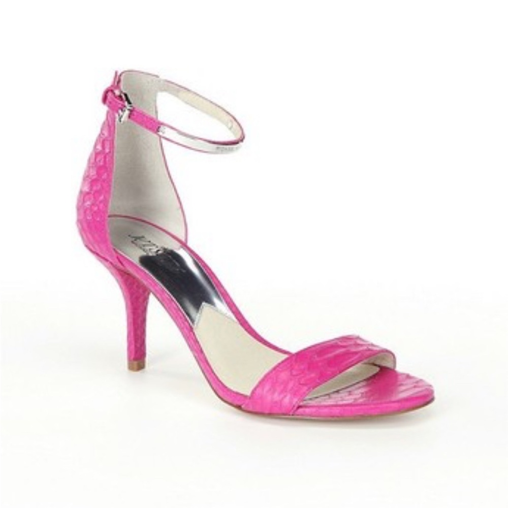 Michael Kors The Jet Set 6 Pink Heel Sandals